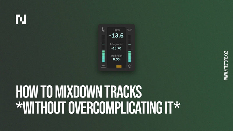 How to Mixdown Tracks