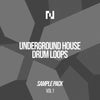 Underground House Drum Loops: Sample Pack - Vol 1